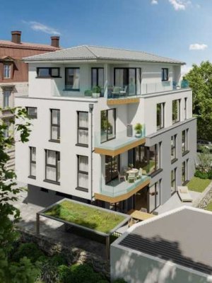NEUBAU: Stilvolle luxus 3-Zimmer-Wohnung mit privater Garage