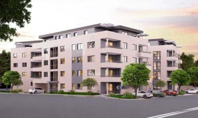 Neubauprojekt: Hochwertige 4-Zimmer- Wohneinheit mit Balkon, TG und Aufzug !