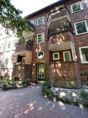 2-Zimmer-Wohnung in Kiel mit kleinem Balkon
