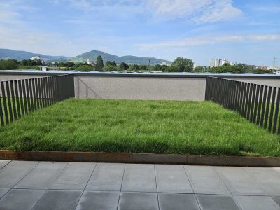 4-Zimmer-Wohnung mit Dachterrasse & Top-Ausblick!