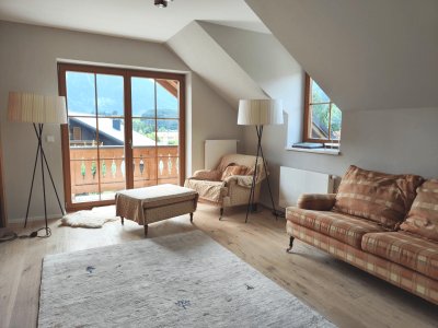 Möblierte Wohnung in Ruhelage mit Blick auf Loser und Dachstein