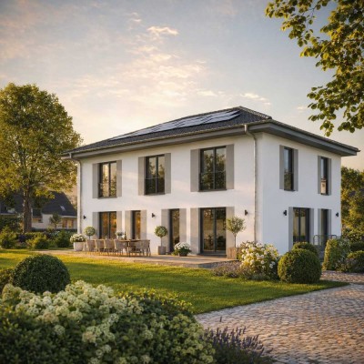 LivingHaus Stadtvilla in Mülheim Saarn- Dein maßgeschneidertes Mehrgenerationenhaus KfW40QNG