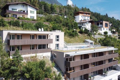 Modernes Passivhaus in Landeck mit Fußbodenheizung, Aufzug, Tiefgarage &amp; Balkon