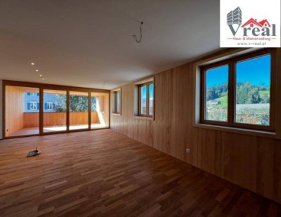 NEUBAU 3-Zimmer-Wohnung mit Terrasse und traumhaftem Sonnenuntergang in Lingenau zum Kauf