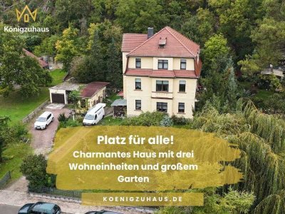 Charmantes Mehrfamilienhaus mit großem Grundstück in Bad Kösen – ideal für Mehrgenerationenwohnen