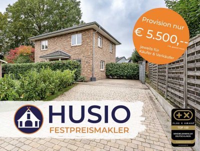 Moderne Stadtvilla auf Pfeifenstilgrundstück in ruhiger Wohnlage von Norderstedt