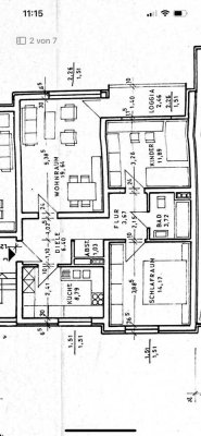 Stilvolle, vollständig renovierte 3-Zimmer-Wohnung mit Balkon in Wesseling