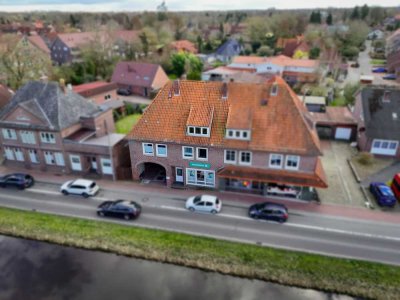 Attraktives Wohn- und Geschäftshaus in zentraler Lage von Westrhauderfehn!