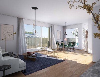 Top moderne Balkon-Eigentumswohnung mit neuer Küche und Miele Geräte - NÄHE SCHÖNBRUNN - zu kaufen in 1120 Wien