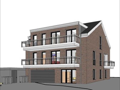 Moderne Neubauwohnung mit Balkon in zentraler Innenstadtlage von Olfen