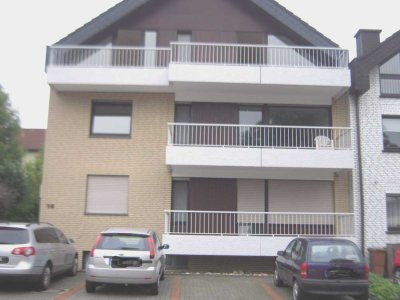 Bad Iburg - Singlewohnung mit  Balkon im Erdgeschoss