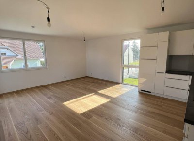 Wohnung mit großzügigem Balkon im Grünen - beheizt und gekühlt mit Erdwärme