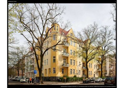 Komplett sanierte 3-Zimmer-Altbau-Wohnung in Steglitz! 3. OG, Toplage, 2 Bäder, Wohnküche, Balkon!