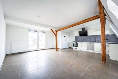 Maisonettewohnung auf 2 Etagen in Werder I Dachterrasse I Moderne Einbauküche