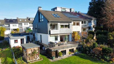 Unverbaubarer Blick ins Grüne - Mehrgenerationenhaus in ruhiger Lage in Lüttringhausen