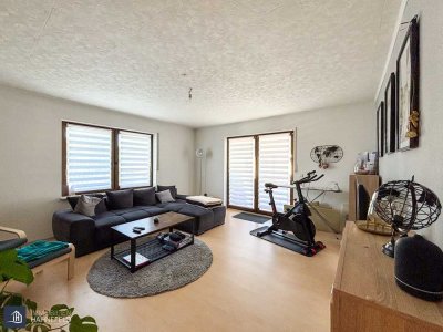 Gut geschnittene 3-Zimmer-Erdgeschosswohnung. Terrasse inklusive.