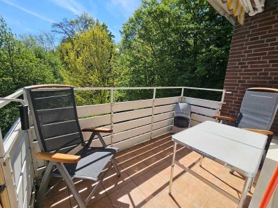 Ruhig & Grün gelegen - den Sommer auf dem eigenen Balkon  in Bremen-Schönebeck verbringen
