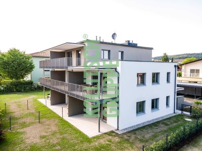 Waidmannsdorf. 2-Zimmer-Gartenwohnung mit Carport in Uninähe.
