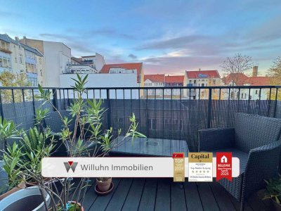 Hochwertige 3-RW mit neuer Einbauküche | 2 Balkonen | Fußbodenheizung | Stellplatz | Zweitbezug