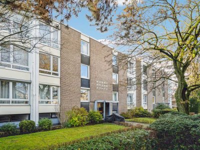 Perfekt aufgeteilte 3-Zimmer-Wohnung im grünen Düsseldorf-Mörsenbroich