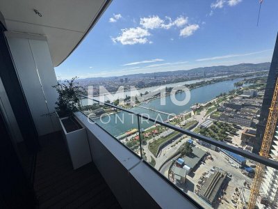 ERSTBEZUG: Hervorragend ausgestattetes Studio-Apartment mit Ausblick – direkt bei der U1 Donauinsel!
