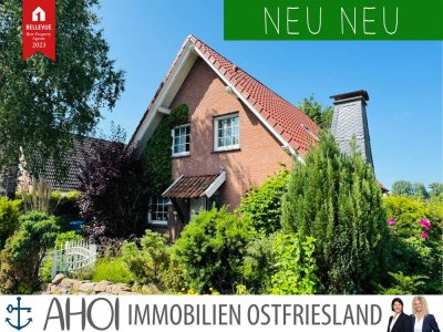 Mit Blick auf die Pferdeweide: Gepflegtes Einfamilienhaus mit Garage und sichtgeschütztem Garten
