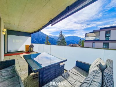 Neuwertige luxuriöse Terrassenwohnung in schönster Aussichtslage von Imst!