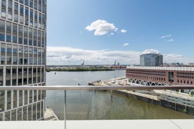 Penthouse HafenCity – Elbblick, private Dachterrasse, Toplage
