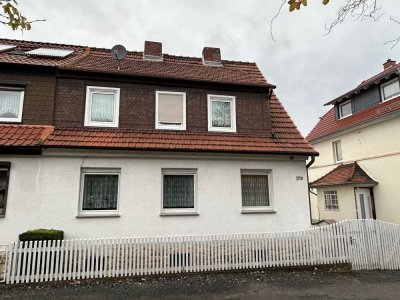 Schöne Doppelhaushälfte mit Potential in Bleicherode - Obergebra!