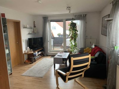 Sonnige 2-Zimmer Wohnung mit Dachterrasse in Bayreuth