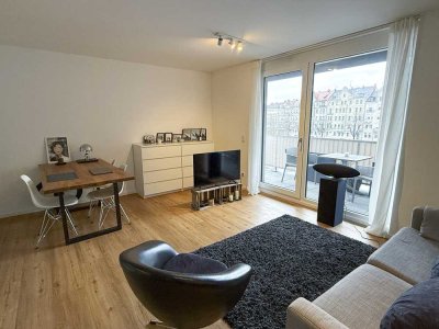 Neubau (2024) | 2 Zimmer | EBK | großer Balkon | TG | KfW55