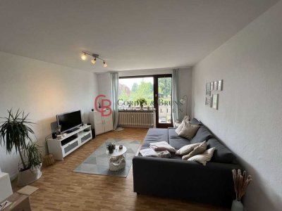 gepflegte 2-Zimmer-Wohnung mit Blick auf die Allerwiesen