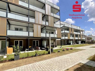 neuwertige 2-Zimmer-Erdgeschoss-Wohnung
