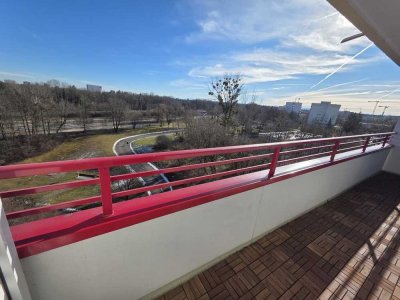 Möbliert 2 Zi/Kü/Bad/Balkon, maximal 2 Jahre