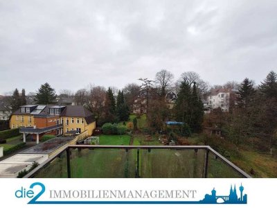 Kürzlich modernisierte Dachgeschosswohnung mit Balkon in der Solinger Südstadt!