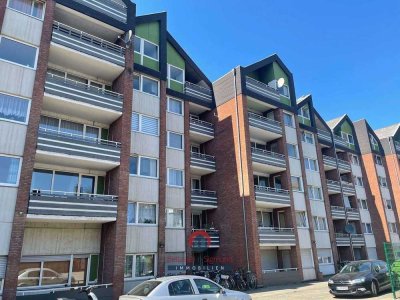 KREFELD-CITY - 2-ZIMMERWOHNUNG IM ERDGESCHOSS MIT KLEINER TERRASSE IN ZENTRALER LAGE - AUFZUG