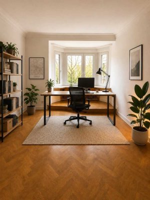 Haus im Haus! 6 Zimmer im charmanten Altbau! 172 m² auf einer Ebene!