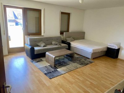 Schöne Einzimmerwohnung mit Südbalkon in Würzburg, vermietet, ideal als Kapitalanlage