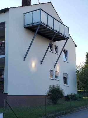 2 ZKB, Balkon, DG, 55 m², Stadtbergen