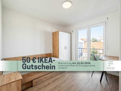 STUDENTS ONLY: YOUR SHARING ROOM IN A 2-ROOM APARTMENT: Furnished student apartment in Heidelberg...