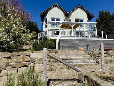 *Reserviert* Einfamilienhaus mit Einliegerwohnung in Toplage samt einmaligem Weitblick