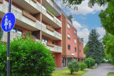 Helle, gut geschnittene 2-Zi.-ETW in Heidelberg-Rohrbach, Loggia, Südterrasse, Aufzug, TG, Erbpacht