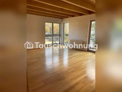 Tauschwohnung: Schöne Doppelhaushälfte mit drei Zimmern in Ramersdorf