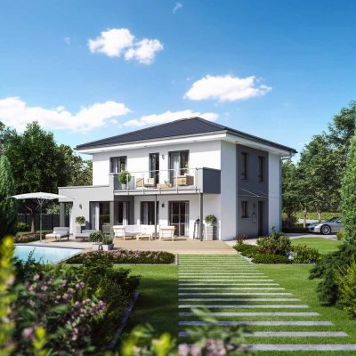 LivingHaus Traumhaus in Nagold - Modernes Design trifft auf zeitlose Qualität - SUNSHINE 143