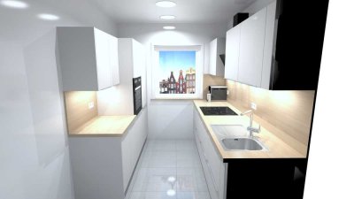 3-Zimmer Wohnung mit 55 m² in Wolfenbüttel, bezugsfrei ab 01.11.2025