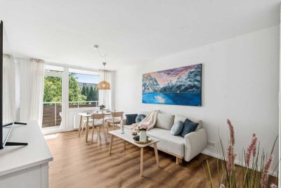 Erstbezug nach Sanierung mit Balkon und EBK: Attraktive 1-Raum-Wohnung mit geh. Innenausstattung