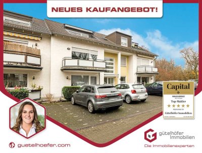 Ideale Kapitalanlage! Solide vermietete 2-Zimmer-Wohnung mit Balkon und Stellplatz in Bonn-Beuel