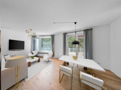 Moderne 3-Zimmer-Wohnung mit Loggia und Garagenstellplatz im Herzen von Bad Homburg