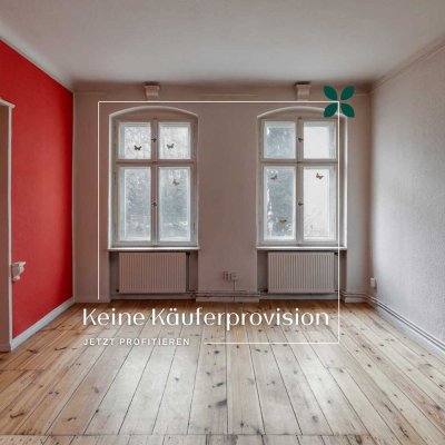 Charmante 2-Zimmer-Wohnung im Altbau – Provisionsfrei für den Erwerber