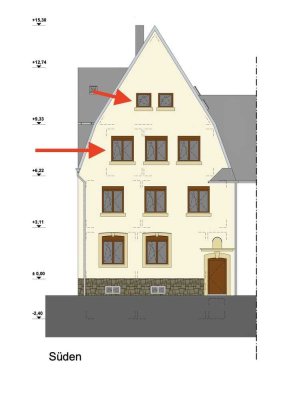 Trier-Süd/Töpferstraße - Großzügige Etagenwohnung mit zweiter ausbaufähigen Etage